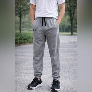 Under Armour Gray Cold Weather Jogger Pants Men’s XXL Athletic GUC